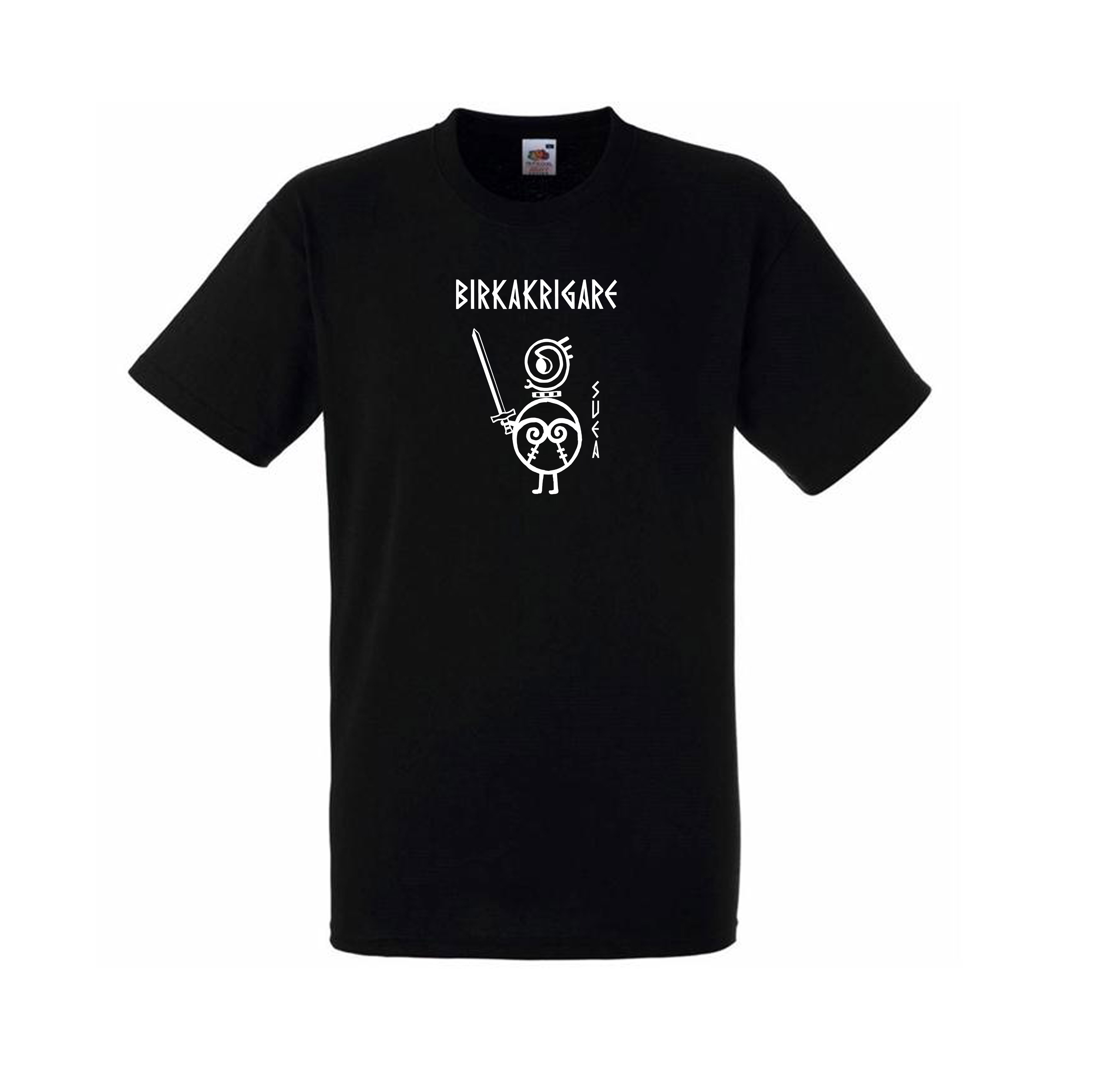 T-shirt: Svea Birkakrigare (vit)